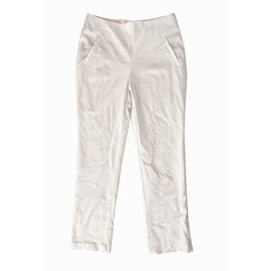 3 for $9 Chicos Fabulously Slimming White Pants EUC 1 short  Medium